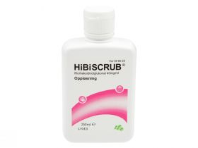 Hibiscrub 40 mg/ml oppløsning 250 ml