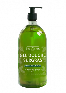 BeauTerra Ultra Rich Shower Gel Lemon Verbena 1000 ml