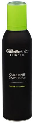 Gillette Labs SkinCare Quick Rinse Shave Foam 240ml