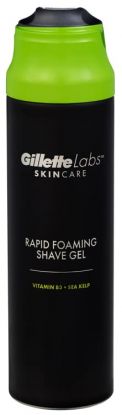 Gillette Labs SkinCare Rapid Foaming Shave Gel 198ml