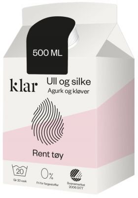 Klar Tøyvask Ull & Silke 500ml