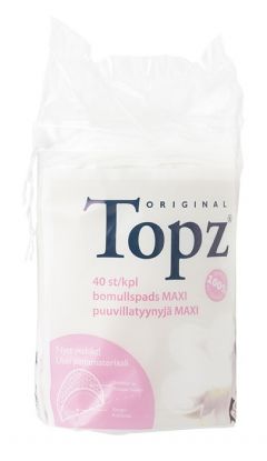 Topz Original Make Up Pads MAXI 40stk