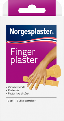 Norgesplaster Fingerplaster 12 stk