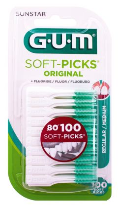 Gum Soft-Picks Original mellomromsbørste regular/medium 100 stk