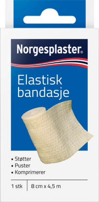 Norgesplaster Elastisk bandasje 8 cm x 4,5 m