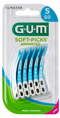 Gum Soft-Picks Advanced mellomromsbørste str S 60 stk