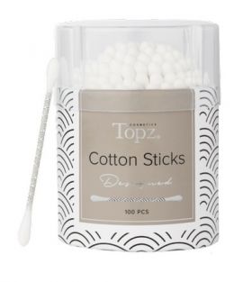 Topz Cosmetics Cotton Sticks Design 100stk