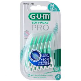 GUM Soft-Picks PRO mellomromsbørste medium 30 stk