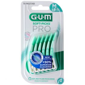 GUM Soft-Picks PRO mellomromsbørste Medium 60 stk