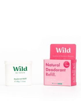 Wild Refillable Natural Refill Deodorant Jasmine & Mandarin Blossom 40 g