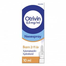 Otrivin 0,5 mg/ml nesespray barn 10 ml