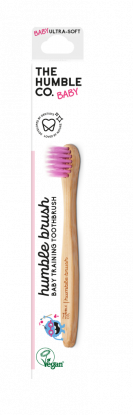 The Humble Co. Brush Baby  Purple Supersoft 1 stk