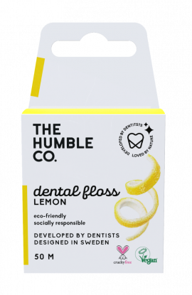 The Humble Co. Dental Floss Lemon 50 M 1stk