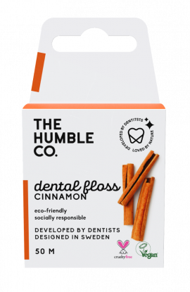 The Humble Co. Dental Floss Cinnamon 50 M 1stk