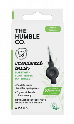 The Humble Co. Plant Based Interdental Brush Size 5 Green 6stk
