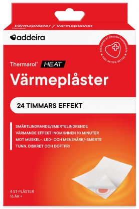 Addeira Thermarol Varmeplaster 4 stk