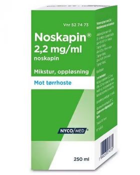 Noskapin 2,2 mg/ml mikstur 250 ml
