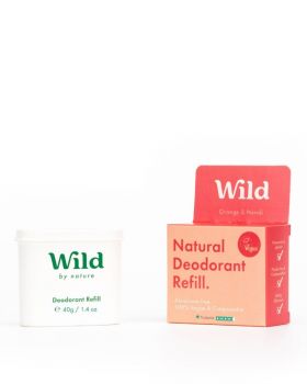 Wild Refillable Natural Refill Deodorant Orange & Neroli 40 g