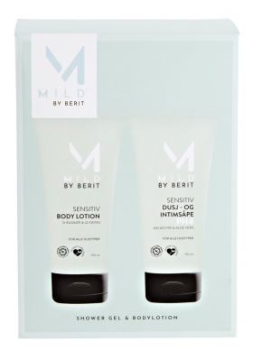Mild by Berit Shower Gel & Body Lotion 1 sett
