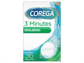 Corega Rensetabletter for tannprotese 36stk