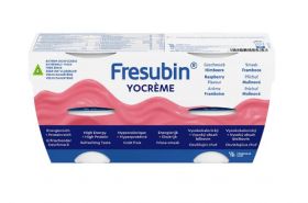 Fresubin Yocème næringskrem bringebærsmak 4x125 g