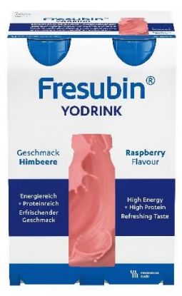 Fresubin Yodrink næringsdrikk bringebærsmak 4x200 ml