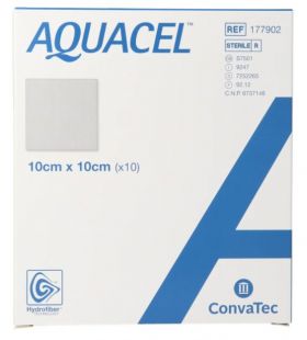 Aquacel Kompress 10x10cm 10stk