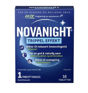 Novanight tabletter 16 stk