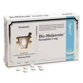 Bio-Melatonin Kompleks 1 mg tabletter 30stk