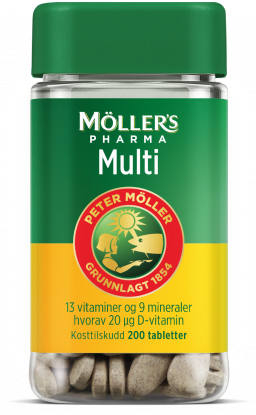 Möller's Pharma Multi 200 stk