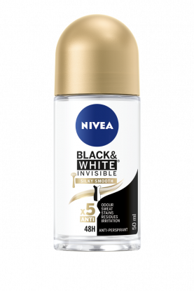 NIVEA Deo Black & White Silky Smooth Roll-on 50 ml 