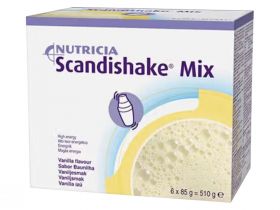 Nutricia Scandishake Mix Vanilje 6x85 g