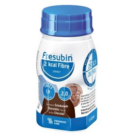 Fresubin 2Kcal Fibre Drink Sjokolade 4x125 ml
