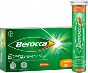 Berocca Energy Orange multivitamin brustabletter 30 stk