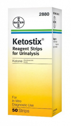 Ketostix 2880 urinteststrimler 50 stk