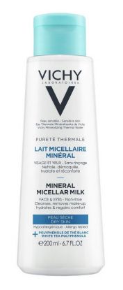 Vichy Purete Mineral Micellar Milk Dry 200 ml