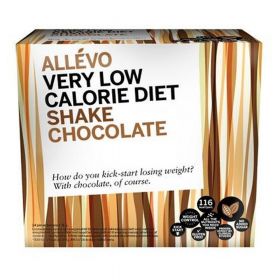 Allévo Sjokolade Shake 24x31g Kosterstatning for vektreduksjon med veldig lavt kaloriinnhold