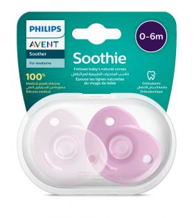 Philips Avent Soothie Heart pink 0-6 m 2 stk