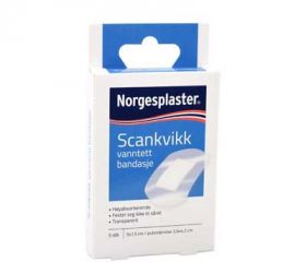 Norgesplaster Scankvikk vanntett bandasje 5 x 7,5 cm