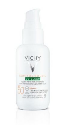 Vichy Capital Soleil UV-Clear solkrem til ansikt SPF 50+ 40 ml
