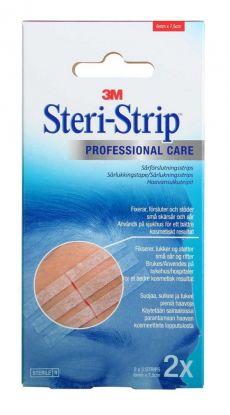 Steri-Strip 6x75mm Brun 2x3 Strips