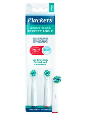 Plackers Perfect Angle Refill tannbørstehode 2 stk