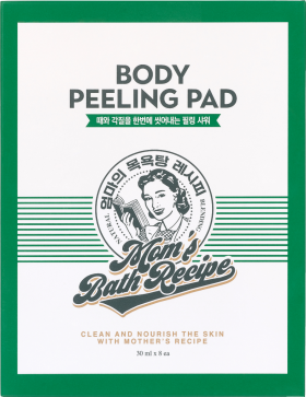 Mom's Bath Recipe Body Peeling Pad 8 stk
