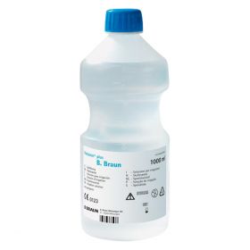 B. Braun Ecotainer plus saltvann skyllevæske 0,9 % flaske 1000 ml