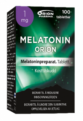 Melatonin Orion 1 Mg 100 stk