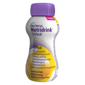 Nutricia Nutridrink 2.0 næringsdrikk aprikossmak 200 ml
