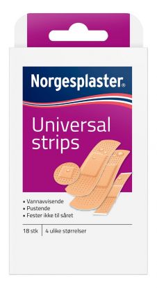 Norgesplaster Universal plaster 18 stk