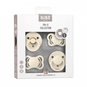 BIBS Try-it collection smokk ivory 0 mnd+  4 stk