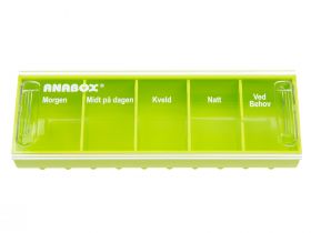 Anabox dagdosett limegrønn 1 stk