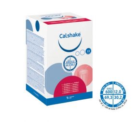 Calshake energiberikningspulver jordbærsmak 7x87 g